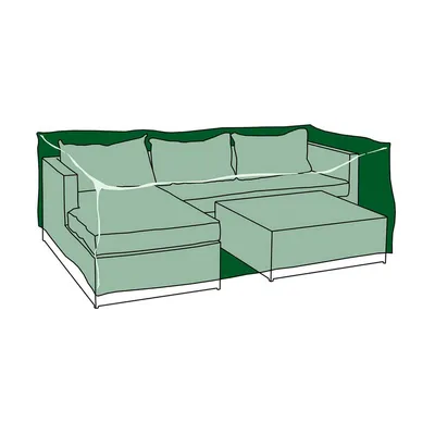 Image de Housse Chaiselonge Table Protection Extérieure Renforcée - Altadex
