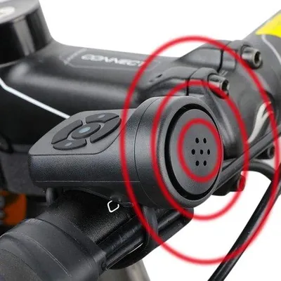 Produktbild von 120dB Wasserabweisende Fahrradhorn – 4 Tonauswahl + Warnsignal – Ladbar – Für Fahrrad & E-Bike