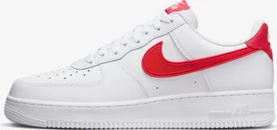 Immagine prodotto di Nike Air Force 1 '07 "White Fire Red", Rosso/Bianco, Taglia: 44