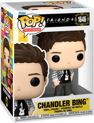 Image de Funko Pop! Chandler Bing - Winylowa Figurki z Serii Friends, Oficjalny Produkt