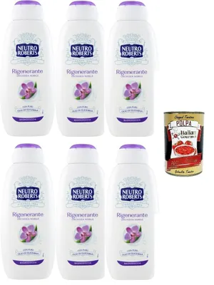 Produktbild von Neutro Roberts Regenerierendes Orchidea Nobile Duschgel 6x450 ml+ Italian Gourmet polpa 400gr