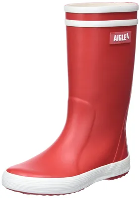 Productafbeelding van Aigle Uni kinderlaars "Lolly Pop 2", rubber, rood-wit, maat 28 EU