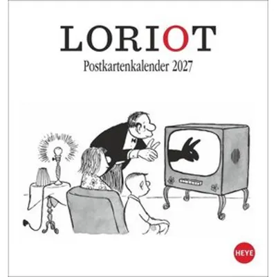 Obrázok produktu pre Kalendár s pohľadnicami Loriot 2027