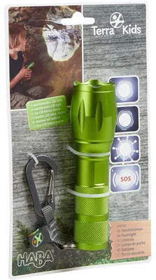Immagine prodotto di HABA Terra Kids Taschenlampe, Kindertaschenlampe, LED-Licht, Kinder, 1305348001