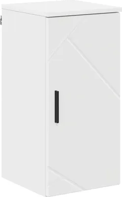 Produktbild von Möbel Badezimmerschrank Weiß 30 x 31,5 x 61 cm Holzwerkstoff & Metall - Spiegelschränke CLORIS2311510