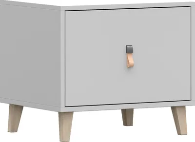 Produktbild von Nachttisch Nachttischschrank mit Schublade Nachtkommode Nachtkonsole 54 cm Figo 22