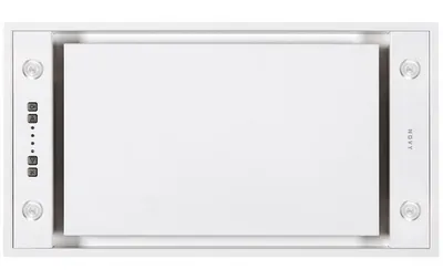 Produktbild von NOVY Pure'Line Mini 810, 370 m³/h, Geleitet, 57 dB, Eingebaut, Schwarz, Edelstahl, Edelstahl