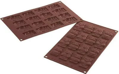 2 Stampi Per Cioccolato In Silicone - Forma Dubai, Antiaderenti, Senza BPA, Per Cioccolatini Fatti In Casa