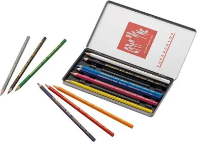 Produktbild von Caran d-Ache SUPRACOLOR Soft Aquarelle 12