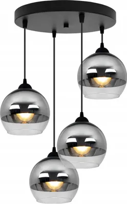 Obrázok produktu pre Elegantná Závesná Lampy, Sklenená Lampy, Chróm, Led