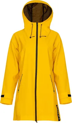 Produktbild von PAIKKA Regenmantel für Zweibeiner reflektierend Damen "Human Visibility Raincoat" gelb