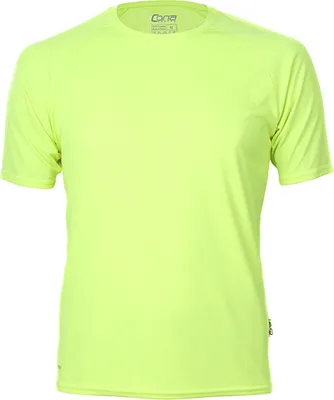 Produktbild von CONA SPORTS CS01 | Herren Sport T-Shirt Rainbow + - - Farbe: Neon Yellow - Größe: L
