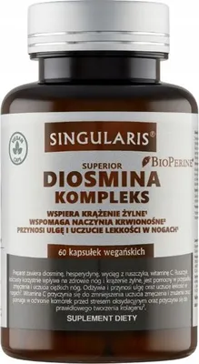 Produktbild von SINGULARIS Diosmina Complex CIRCULATION VITAMIN C 60 Kapseln