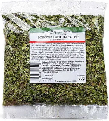 Produktbild von Preiselbeerblatt 50g HERBAPOL KRAKÓW