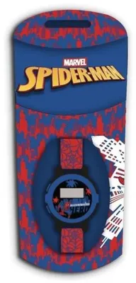 Image de Coffret cadeau comprenant une tirelire et une montre Spiderman - Diakakis
