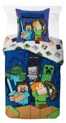 Zdjęcie produktu dla Poszwa na kołdrę Minecraft