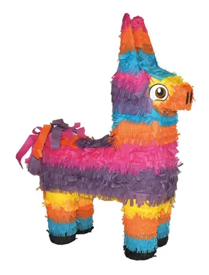 Produktbild von Pinata "Bunter Esel" | 40x14x57cm