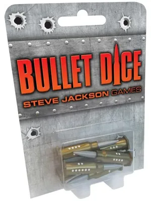 Obrázok produktu pre Bullet Dice 2. vydanie – sada kociek – Steve Jackson Games