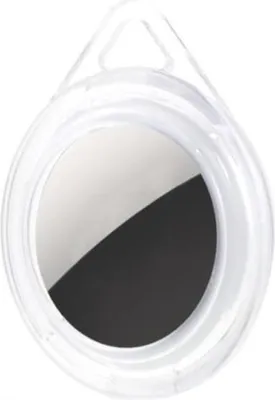 Immagine prodotto di Portachiavi per Apple AirTags 2021 - Custodia in silicone Air Tag Sleeve - trasparente