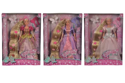 Obrázek produktu pro Simba Dickie Steffi Love Rapunzel, 3 různé 105738831