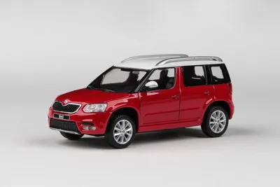 Obrázek produktu pro Škoda Yeti FL (2013) - Červená Corrida Uni ABREX 1:43
