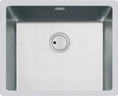 Produktbild von Foster S4001, Bündiges Waschbecken, Rechteckig, Edelstahl, Edelstahl, 1 Becken, Rechteckig