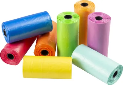 Produktbild von Duvo+ Hundekotbeutel Rainbow, Inhalt: 8 x 15 Stück
