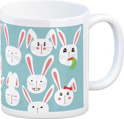 Produktbild von Hasen Kaffeebecher für Ostern
