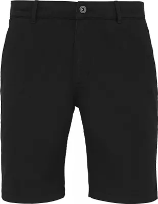 Produktbild von Asquith & Fox Herren Chino-Shorts RW4908 (3XL) (Schwarz)