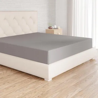 Produktbild von Famanu Spannbettlaken 200 x 200 x 30 cm - Dunkelgrau