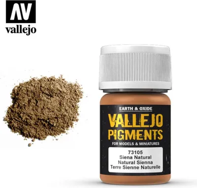 Obrázok produktu pre Vallejo 73.105, Hnedá, 35 ml, 1 kusov, Natural Sienna