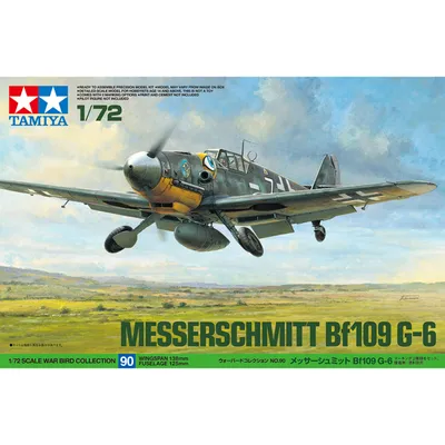 Obrázok produktu pre Tamiya 1:72 Bf-109 G-6 Messerschmitt