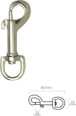 Produktbild von Federkarabiner 5/8"