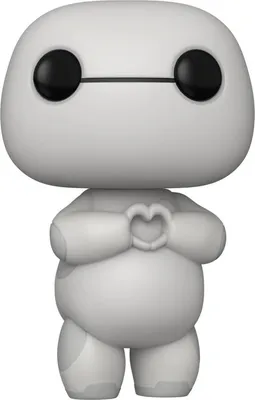 Produktbild von Baymax - Riesiges Robowabohu Oversized POP! Vinyl Figur Baymax(Heart Hands) 15 cm
