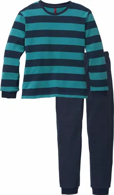 Produktbild von AUTHENTIC LE JOGGER Pyjama 2 -teilig petrol-navy Größe 182