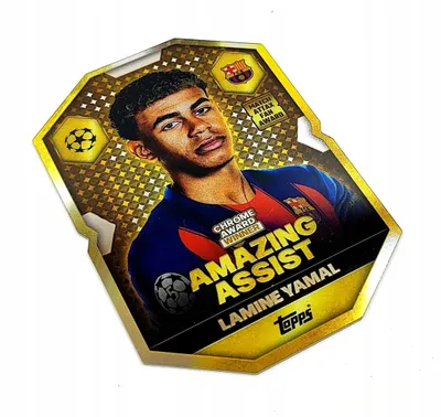 Produktbild von Match Attax 2025/26 Tcg Card No. Ca 3 Lamine Yamal / Chrome Award Winner