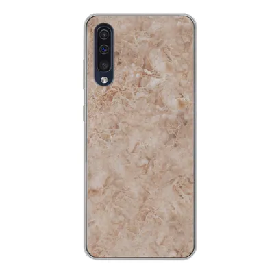 Produktbild von MuchoWow® Handyhülle Schutzhülle Hülle für Samsung Galaxy A50 Marmor - Braun - Muster Silikon Softcase Handy Hülle - Mobiltelefonhülle