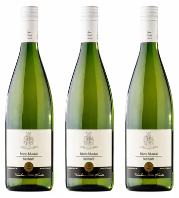Produktbild von Weinhaus Dieter Kuntz, Morio Muskat feinherb 2020 (3x1,0l)