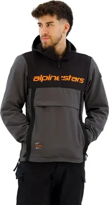 Zdjęcie produktu dla Tekstylna kurtka motocyklowa Alpinestars Sherpa, czarny/szary/czerwony, 3XL