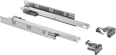 Produktbild von GTV - Unterflurführungen 3DFPO | Führung für die untere Montage | Regulierung 3D | Vollauszug | Schubladenauszüge mit Öffnungssynchronisierung | Belastung bis zu 35 kg | L=250 mm