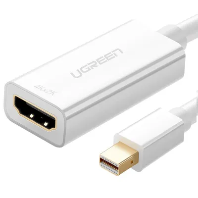 Produktbild von Ugreen 10460, Mini DisplayPort, HDMI, Männlich, Weiblich, Gerade, Gerade