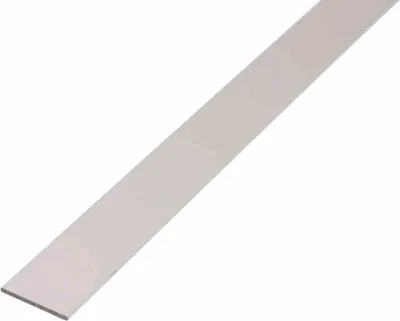 Immagine prodotto di Alberts 473020 Barra piatta, alluminio, anodizzato argento, 1000 x 20 x 2 mm