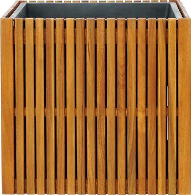 Obrázek produktu pro Květináč dřevěný akustický panel 44,5 x 44,5 x 42,5 cm akácie