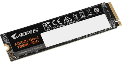 Produktbild von GIGABYTE AORUS Gen4 7000E SSD 4TB, (PCIe 4.0 x4, NVMe 1.4, M.2 2280)