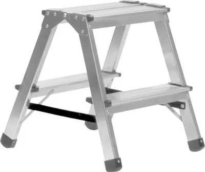 Obrázek produktu pro Hliníkové schůdky oboustranné 2 x 2 KAISERTHAL, do 150 kg