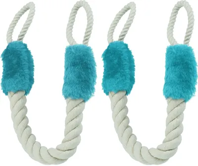 Produktbild von relaxdays Türkordel Klemmschutz 2er Set blau
