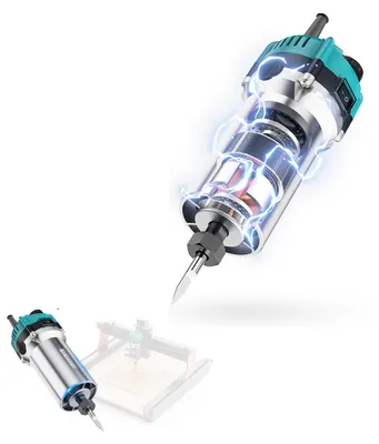Obrázok produktu pre CNC frézka – Vreteno: 800 W, otáčky: 30 000 ot./min, materiál: kov