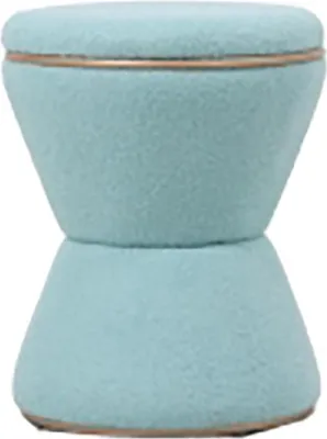 Produktbild von Leitmotiv - Sitzpuff Gustar - Blau - 38.5x38.5x43cm
