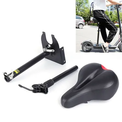 Obrázek produktu pro Sedadlo na kolo pro Xiaomi M365 Bike Seat Výškově nastavitelný elektrický skútr Měkké sedlo Sedadlo skládací
