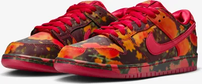 Zdjęcie produktu dla Nike SB Dunk Low Pro "The Wizard of Oz Poppy Field" FZ1291-600, Größe: 42
